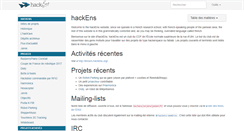 Desktop Screenshot of hackens.org